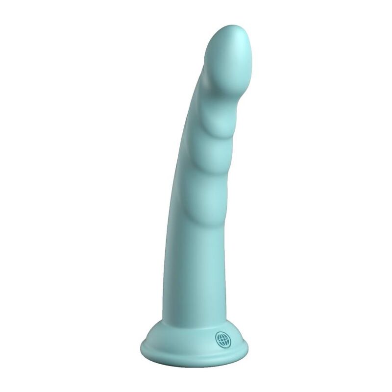 Gode Ventouse Slim Seven Silicone Platine - Dillio Platinum