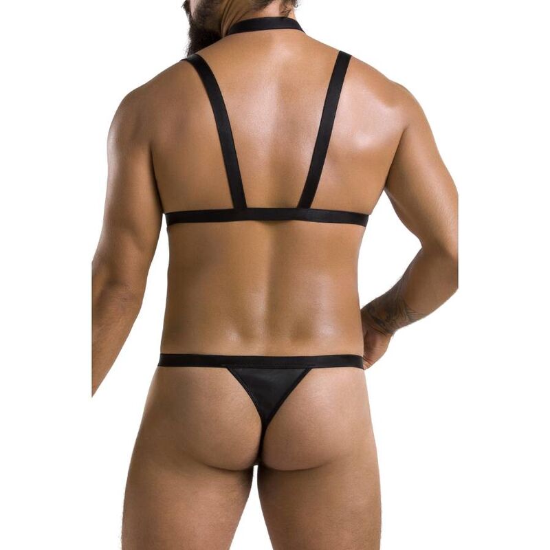 Ensemble Lingerie Homme Andrew Boxer et Harnais Sexy 2 Tailles - Passion Men