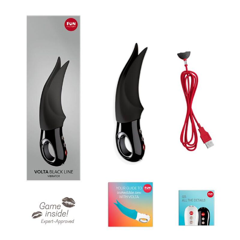 Stimulateur Clitoridien Volta G5 Essence Double Languette - Fun Factory