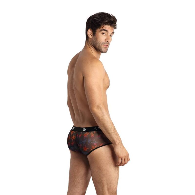 Profil arrière d'un homme en boxer court Chill taille S Anais Men, jambes échancrées