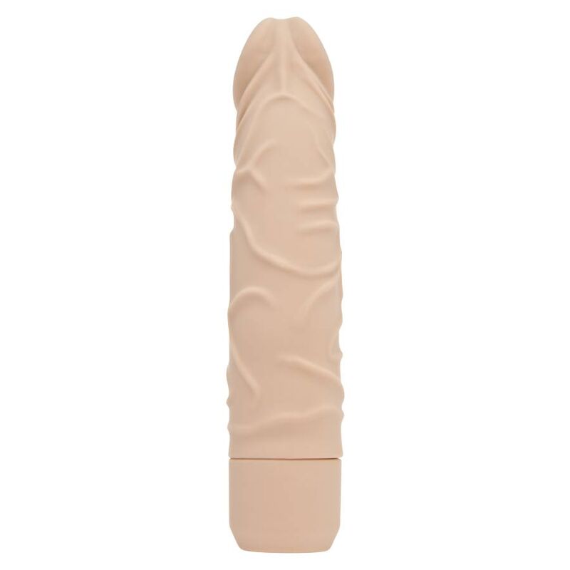 Vibromasseur Classique Silicone Incurvé 7 Vitesses Étanche 20 cm - Get Real