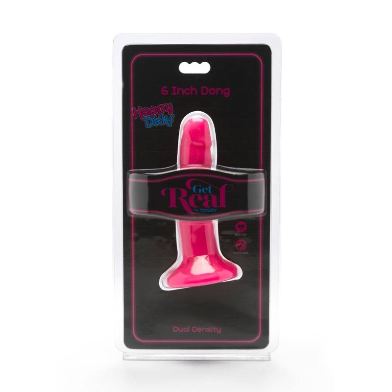 Gode Réaliste Happy Dicks Dong avec Ventouse - Get Real