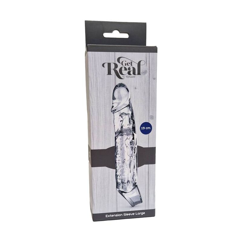 Gaine à Pénis Extension Transparente Souple - Get Real