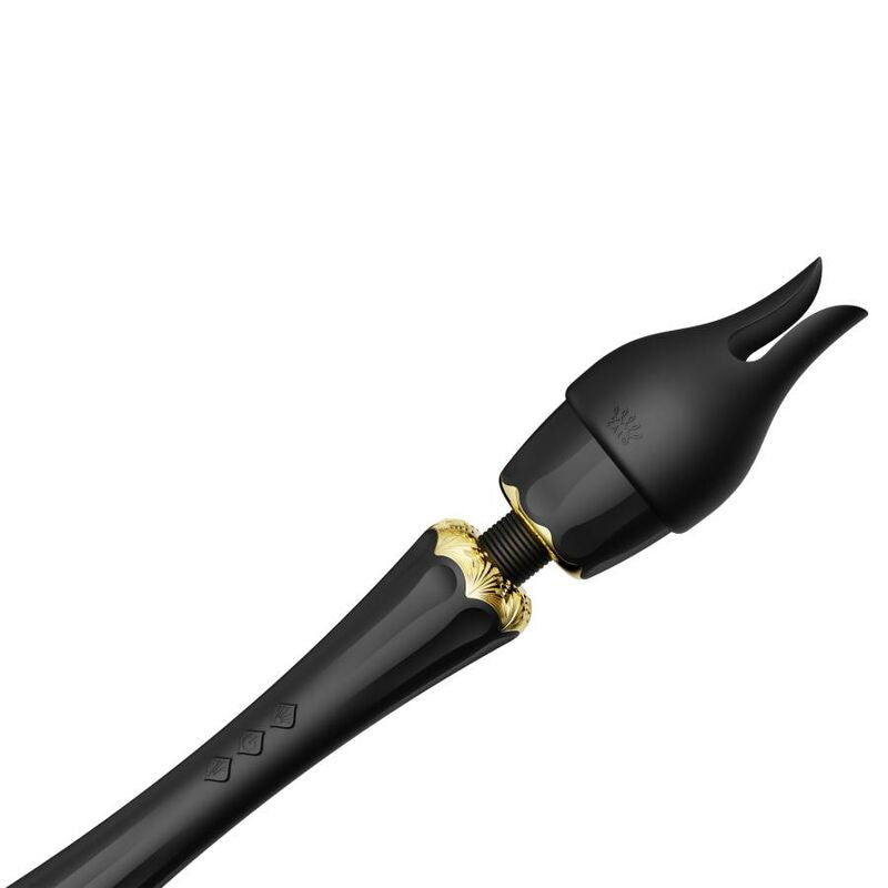 Vibromasseur Wand Kyro Direct Power 2.0 - 2 Embouts Interchangeables - Zalo