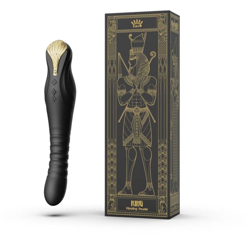 Vibromasseur King Propulseur Chauffant Connecté - Zalo