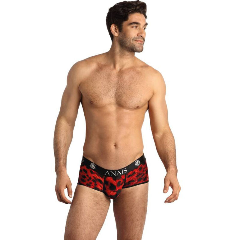 Slip Savage Microfibre Imprimé Animal Coupe Sportive - Anais Men