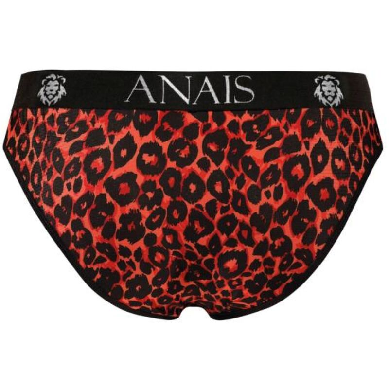 Slip Tribal Microfibre Rouge Imprimé Animal Taille XL - Anais Men