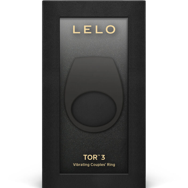 Cockring Vibrant Connecté Tor 3 Silicone 6 Modes Rechargeable - Lelo