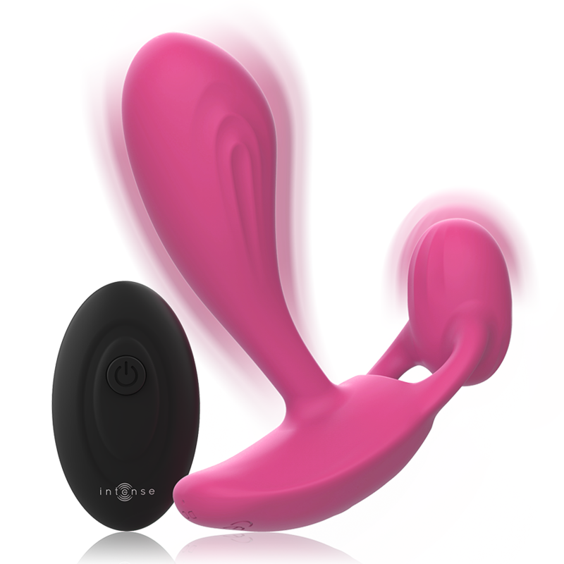 Plug Anal Vibrant Shelly Télécommandé - Double Moteur IPX7 - Intense