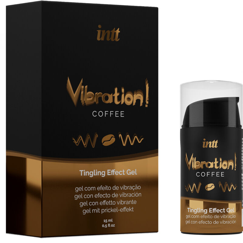Gel Vibrant Liquide Kissable 12 Saveurs Effet Chaleur Pulsation - Intt