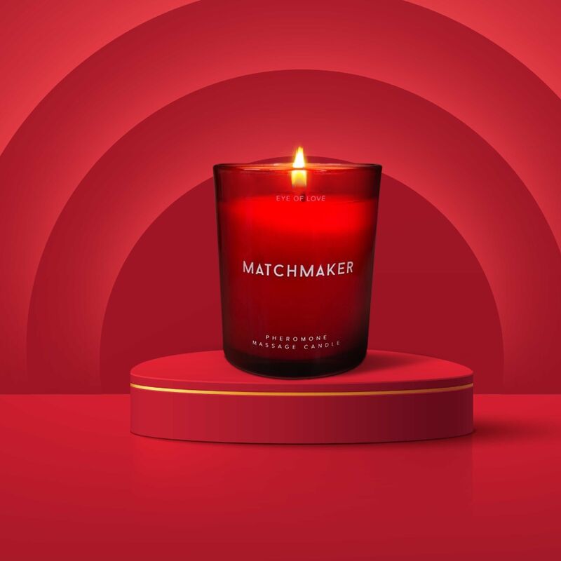 Bougie de Massage Matchmaker - Phéromones et Huiles Naturelles - Eye Of Love
