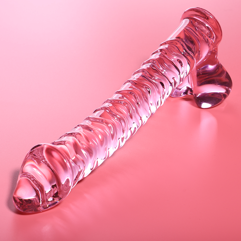 Gode en Verre Borosilicate Modèle 23 Thermosensible 21,5 cm - Nebula Series By Ibiza