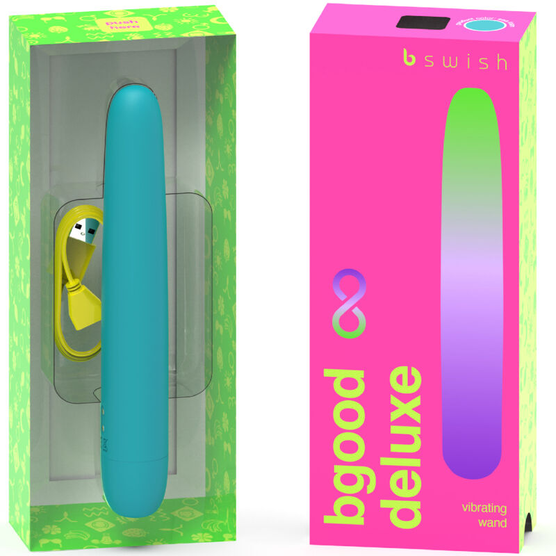Vibromasseur Bgood Infinite Deluxe - 5 Modes Silicone IPX7 - B Swish