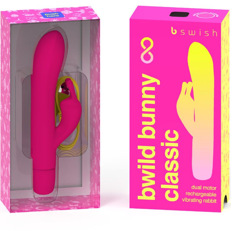 Vibromasseur Rabbit Bwild Bunny Infinite - 8 Modes IPX7 - B Swish