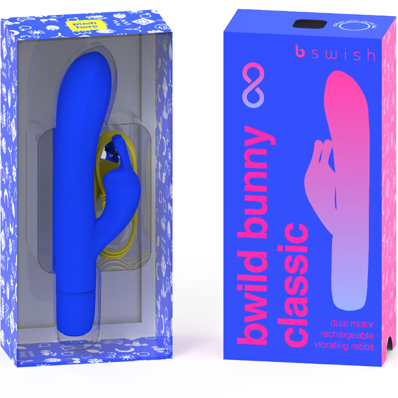 Vibromasseur Rabbit Bwild Bunny Infinite - 8 Modes IPX7 - B Swish
