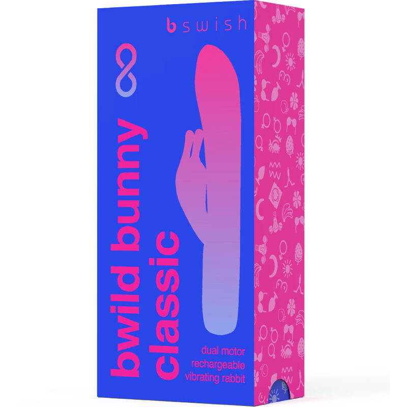 Vibromasseur Rabbit Bwild Bunny Infinite - 8 Modes IPX7 - B Swish