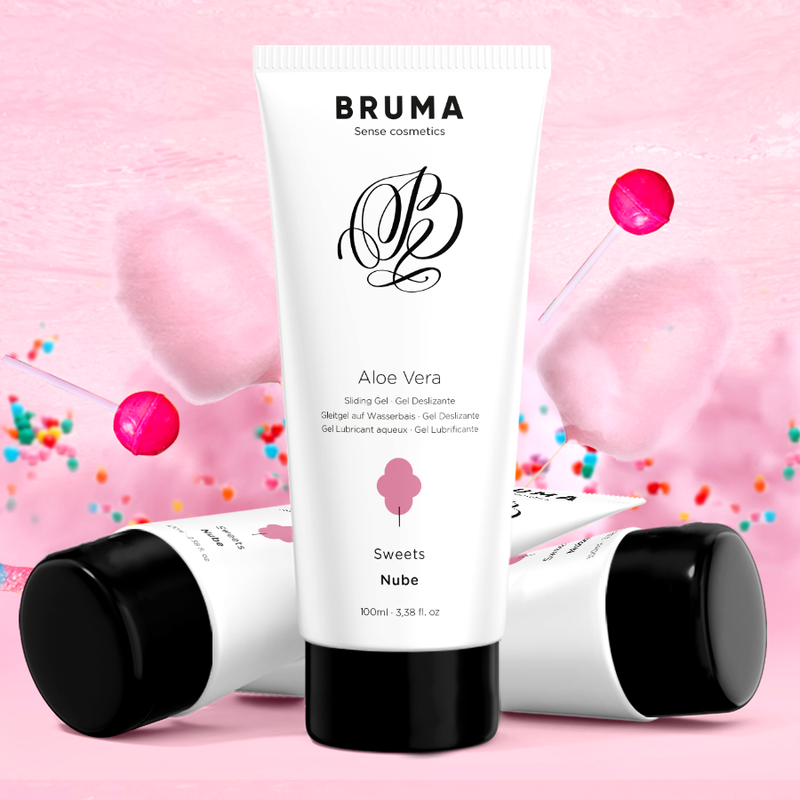 Lubrifiant Gel Aloe Vera Saveurs Base Eau - Bruma