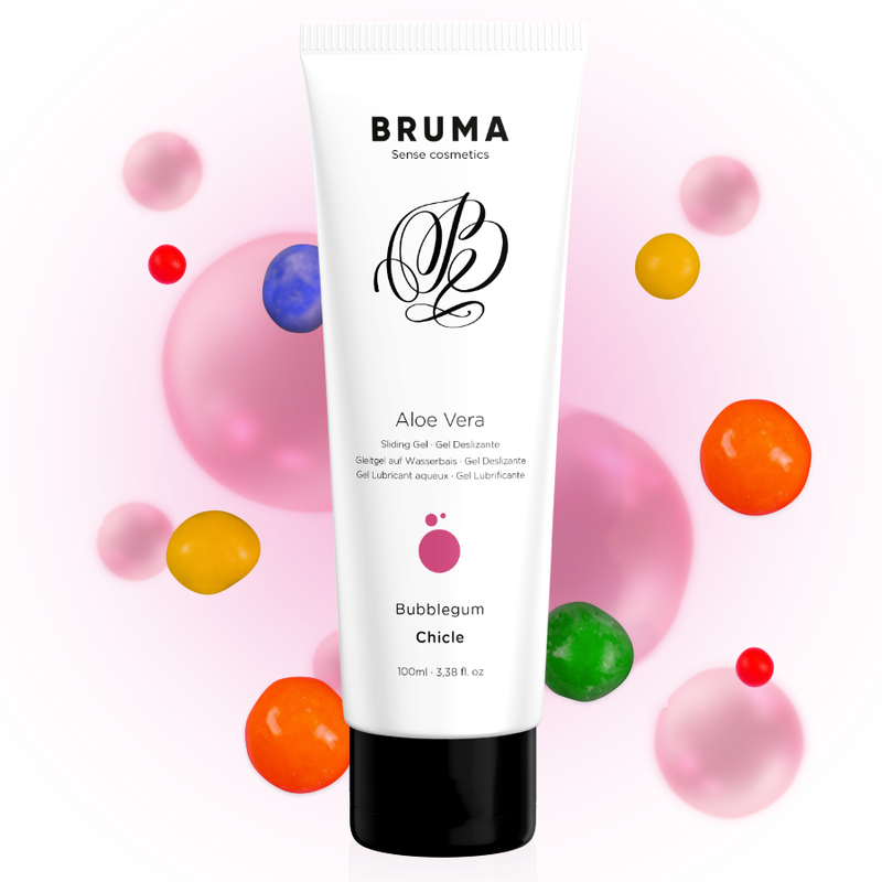 Lubrifiant Gel Aloe Vera Saveurs Base Eau - Bruma
