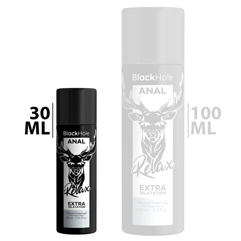 Gel Lubrifiant Anal Silicone Black Hole Dilatation et Relaxation