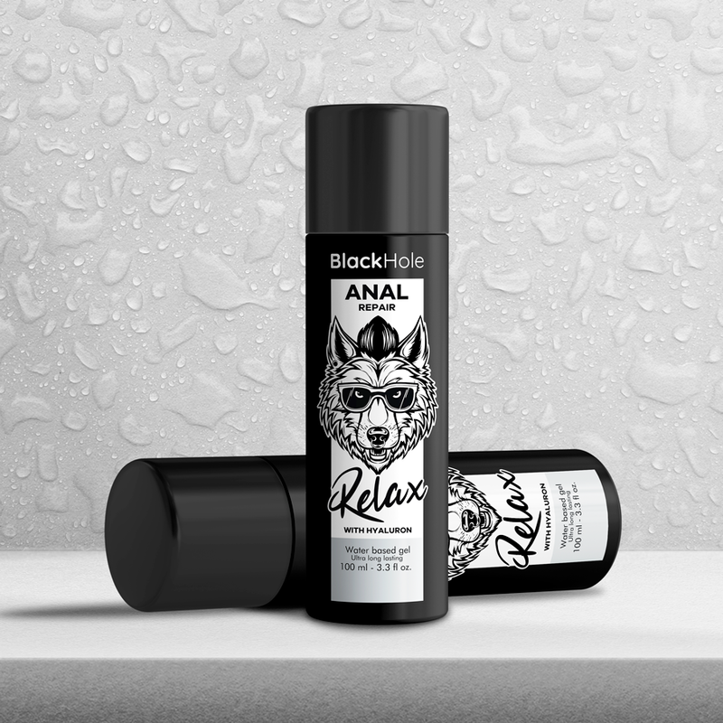 Gel Lubrifiant Anal Black Hole Repair - Relaxant Base Eau à l'Hyaluron