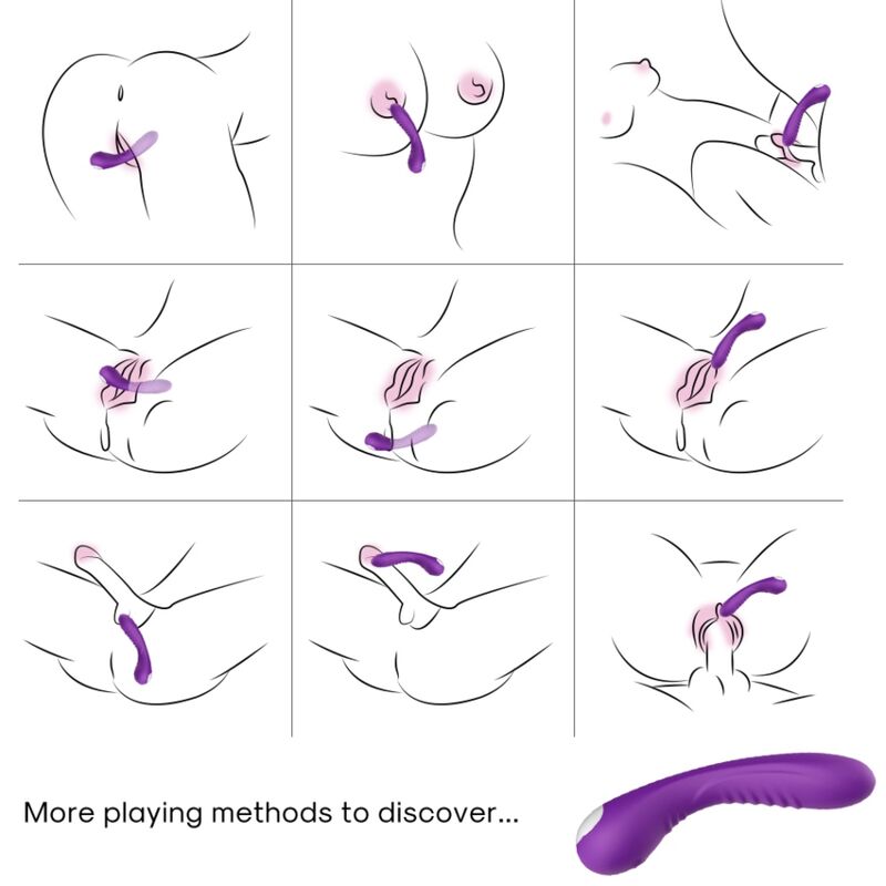 Vibromasseur Point G Legend - Compact Flexible 9 Modes - Armony