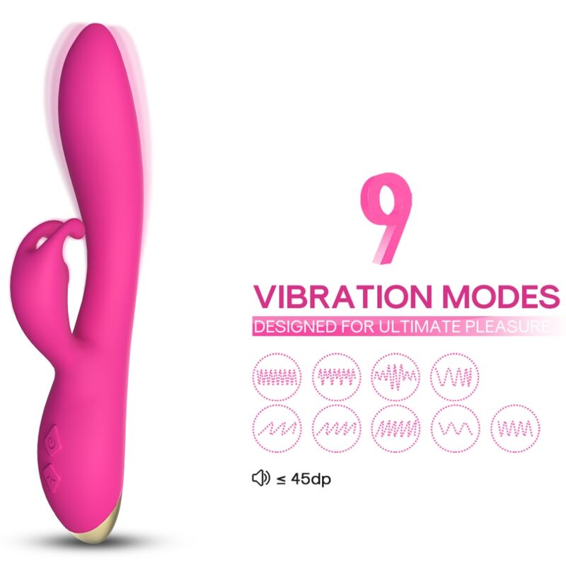 Vibromasseur Rabbit Bonnie - Double Stimulation Silicone - Armony