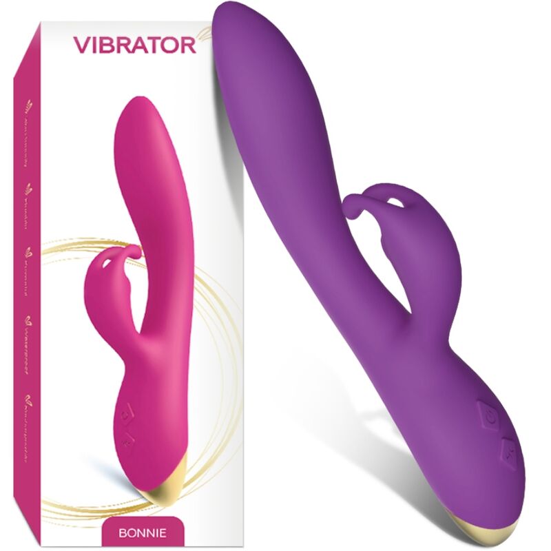 Vibromasseur Rabbit Bonnie - Double Stimulation Silicone - Armony