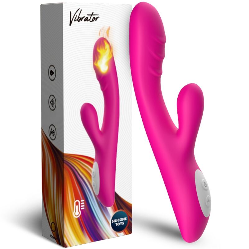 Vibromasseur Rabbit Chauffant Spark - Double Stimulation 2x9 Modes - Armony