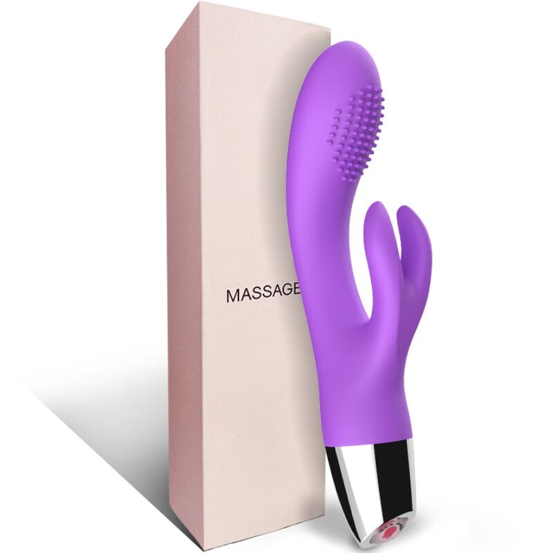 Vibromasseur Rabbit Chatouilleur - Double Stimulation 2x9 Modes - Armony