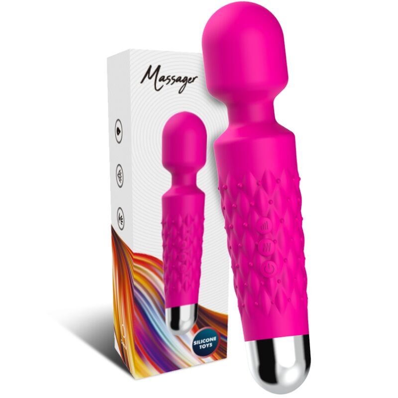 Vibromasseur Wand Postman - Tête Super Flexible 9 Modes - Armony