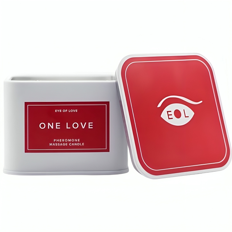 Bougie de Massage Parfumée Phéromones 150 ml - Eye of Love