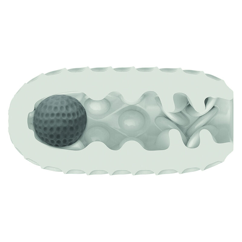 Masturbateur Réversible Boundless Squishy - Balle Amovible Silicone - CalExotics