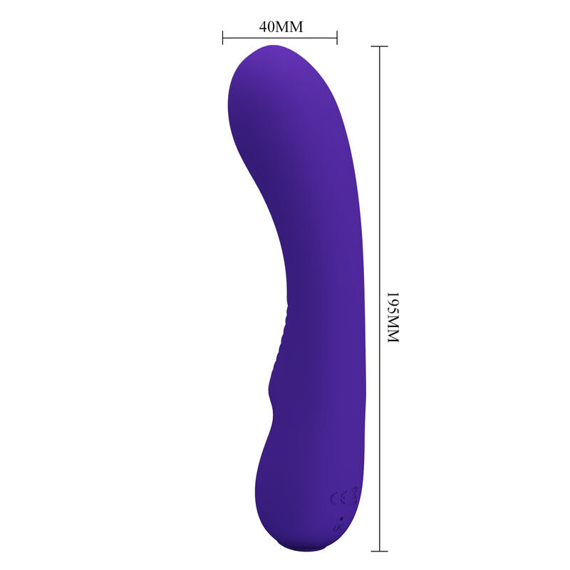 Vibromasseur Prescott 12 Modes Flexible Submersible Mémoire - Pretty Love