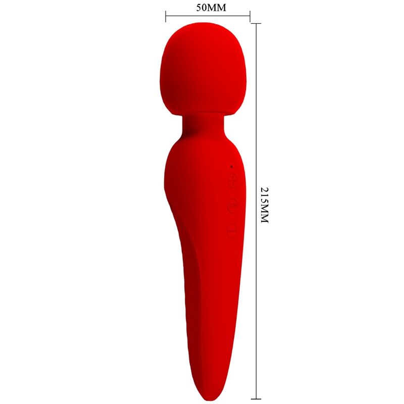 Vibromasseur Wand Meredith Étanche 7 Vibrations 5 Vitesses - Pretty Love