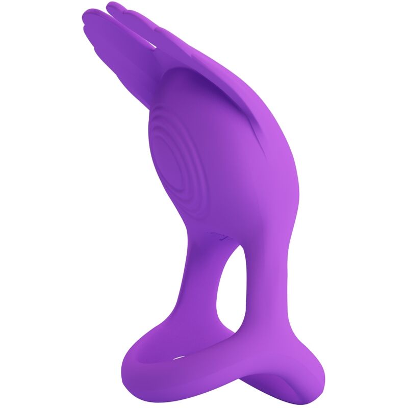 Anneau Vibrant Silas 7 Vibrations Rechargeable - Silicone - Pretty Love