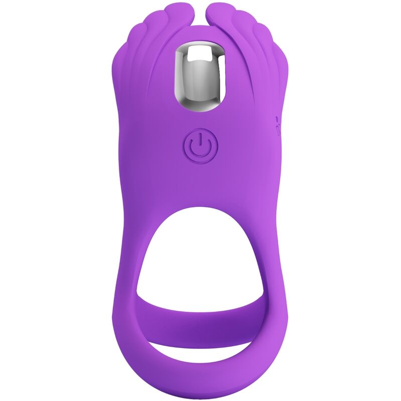 Anneau Vibrant Silas 7 Vibrations Rechargeable - Silicone - Pretty Love