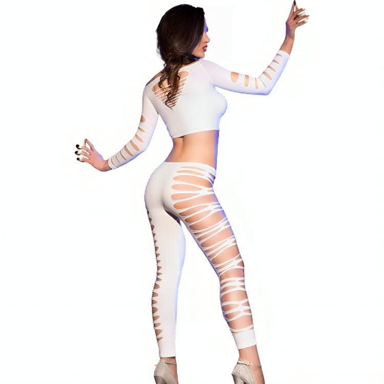 Ensemble Lingerie Top & Leggings Sexy 2 Coloris - Chilirose