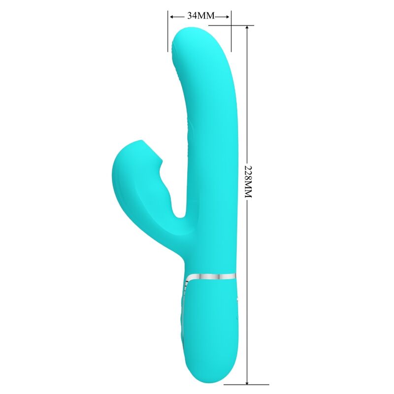Vibromasseur Point G Perlita 3 en 1 Multifonction - Pretty Love