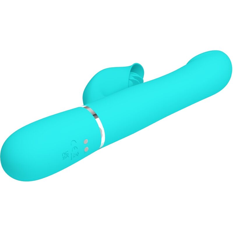 Vibromasseur Rabbit Perles Rotatives Stimulateur Clitoridien - Pretty Love