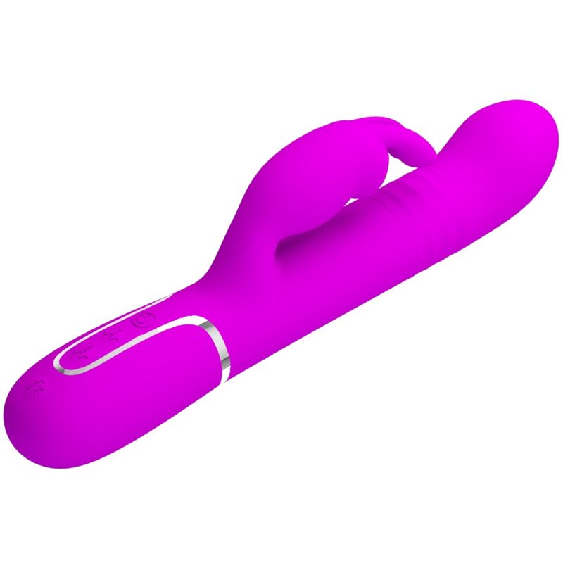 Vibromasseur Rabbit Coale Perles Rotatives Triple Stimulation - Pretty Love