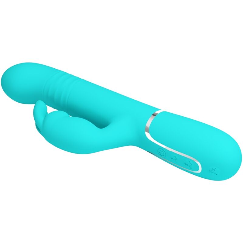 Vibromasseur Rabbit Coale Perles Rotatives Triple Stimulation - Pretty Love