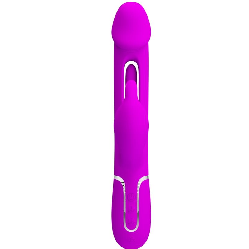 Vibromasseur Rabbit Dejon 3 en 1 Multifonction - Pretty Love
