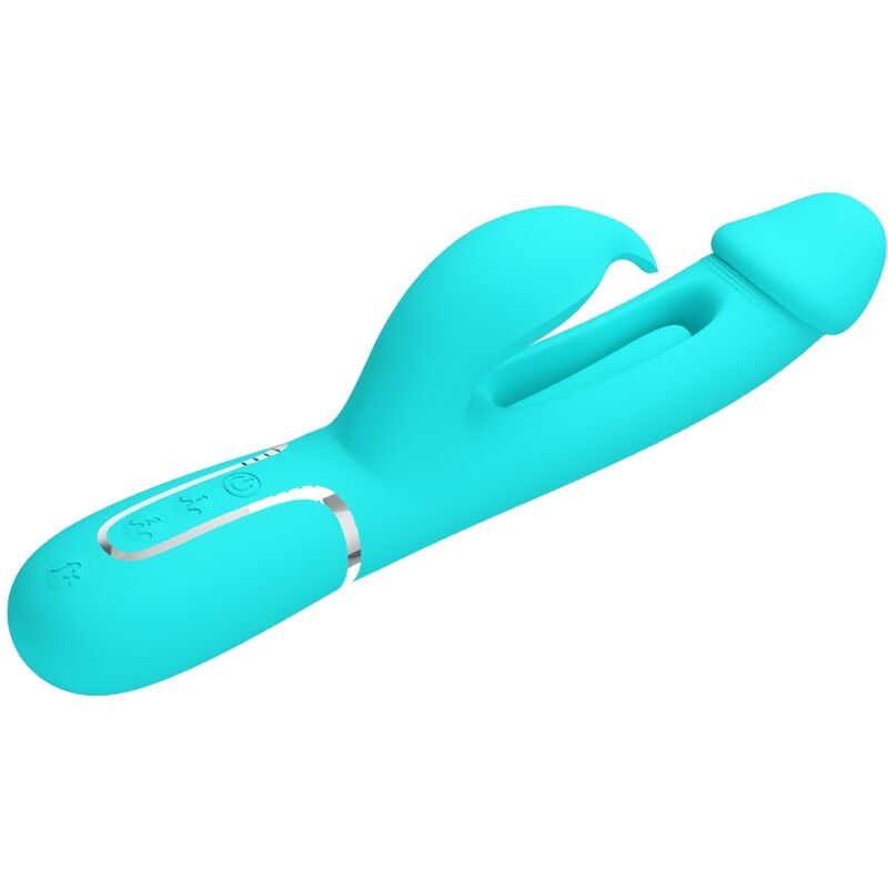 Vibromasseur Rabbit Dejon 3 en 1 Multifonction - Pretty Love