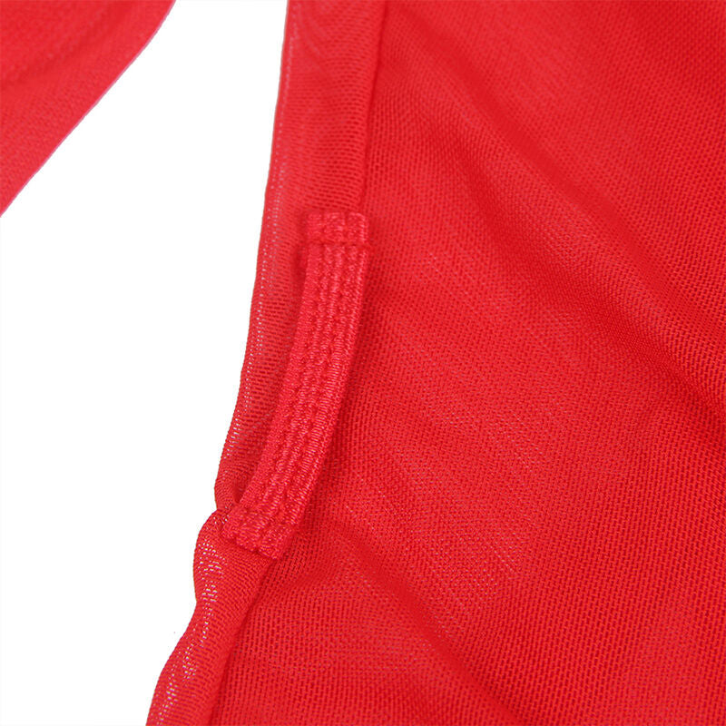 Robe Transparente Détail Dentelle Voile Vaporeux - Subblime