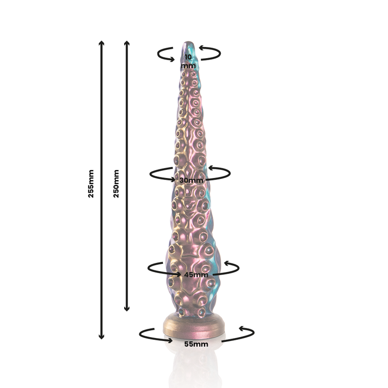 Gode Tentacule Charybde Silicone Progressif 2 Tailles - Epic Cybersilicock