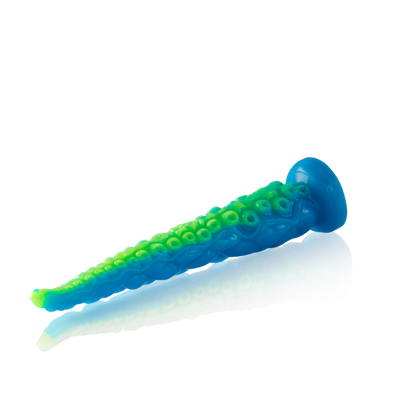 Gode Tentacule Fluorescent Scylla Silicone Mince 2 Tailles - Epic Cybersilicock