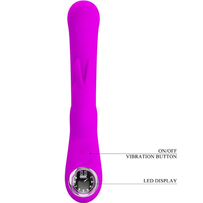 Vibromasseur Rabbit Skylar 30 Vibrations 2 Moteurs Étanche - Pretty Love