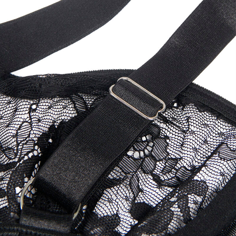 Body Teddy Slim Lace Garter Jarretière Dentelle Nylon - Subblime