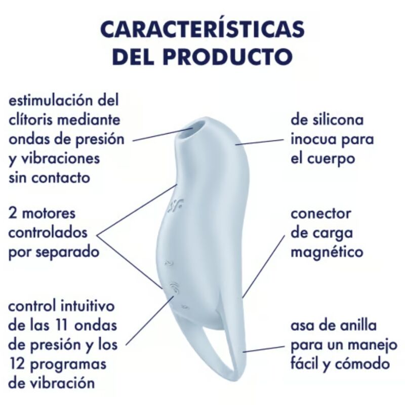 Stimulateur Clitoridien Pocket Pro 1 Air Pulse - Satisfyer