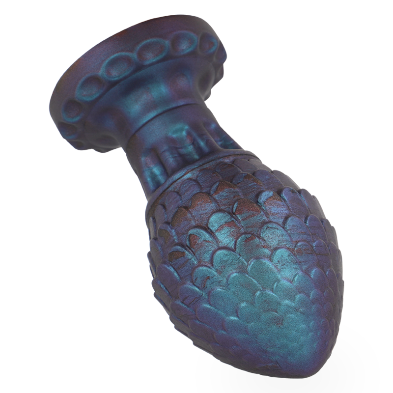 Plug Anal Œuf de Dragon Vrakos - Silicone 3 Tailles - Epic